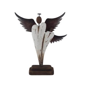 Dekorace andělé D7387/2 - 23 × 6 × 26.5 cm