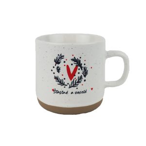 Porcelánový hrnek X8692 - 400ml; 345 g; D87xH89xBD70mm