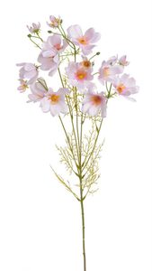 Umělá rostlina kosmos 90 cm - růžová