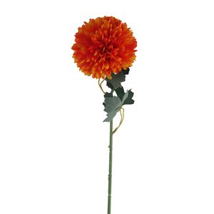 Chryzantéma oranžová X5787-04 - dia 10 x 9 / 50 cm