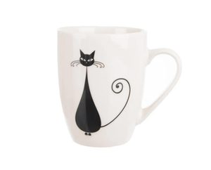 Hrnek porcelán kočka 370 ml O0574 - o. 370 ml
