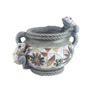 Dekorace k osázení ŽABKY X6592 - 28 × 23 × 23 cm