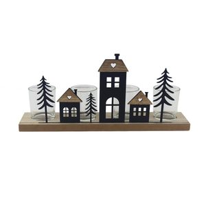 Adventní svícen K4557 - 37 × 7 × 15.5 cm