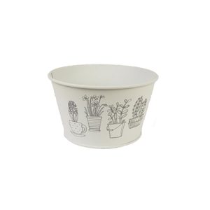 Obal kovový K2606/1 - dia 15,5 x 9 cm