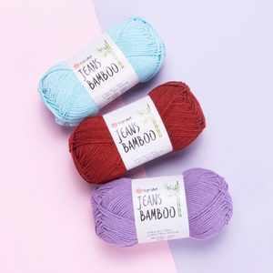 Pletací příze Jeans Bamboo 50 g