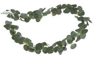 Girlanda eukalyptus 190 cm - tm. zelená