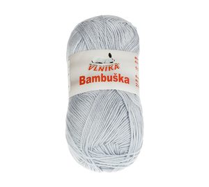 Příze BAMBUŠKA Šedá 15 50 g, 205 m