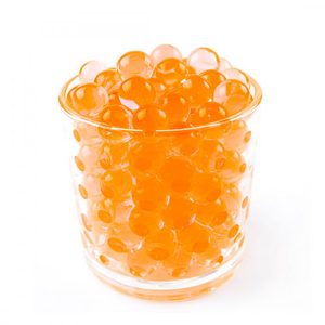 Hydrogel - Vodní perly 10 g - oranžová