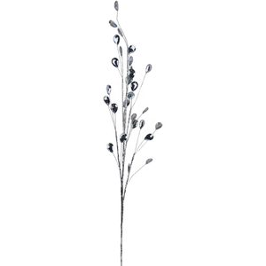 Dekorační větvička s korálky X7599 - 70 cm