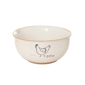 Miska ker. STATEK slepice pr. 13,5 cm CZ - dia 13,5 x 6,5 cm