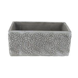 Cementový obal k osázení X7071/2 - 20 x 11 x 9 cm