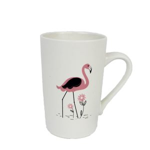 Hrnek porcelánový plameňák 380 ml X2177
