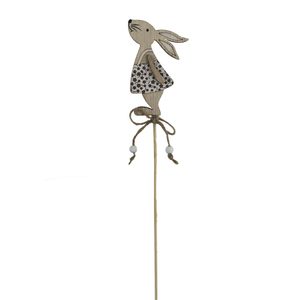 Zápich zajíc D6716 - 40 cm