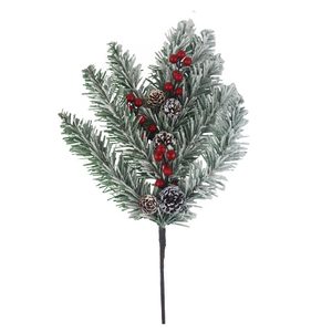 Dekorační vánoční větvička P2356 - 54 cm