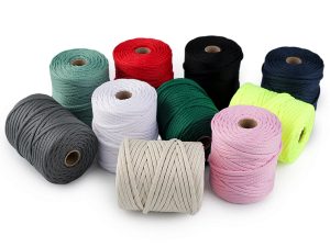 Oděvní šňůra PES Ø6 mm návin 50 metrů