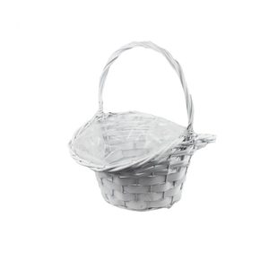 Koš dekorační s plastem P2228/B - 30×23 x13/16/30 cm