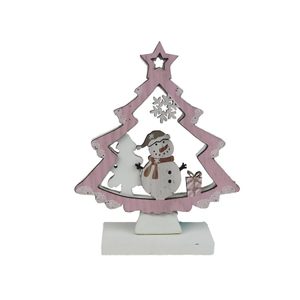 Dekorační stromeček D4418 - 13.5 x 4.5 x 17 cm