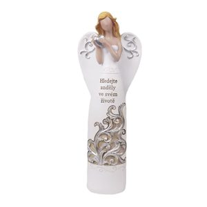 Dekorace anděl X4055 - 11 x 5 x 29 cm