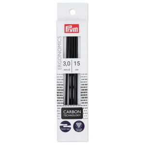Jehlice ponožkové 3 mm ERGO CARBON