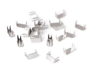 Koncovka na zip 10 mm dolní 20 kusů