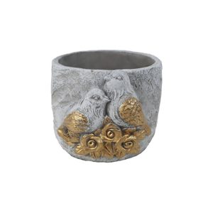 Cementový obal k osázení X8273/2 - 18.5x15.5x12.5cm