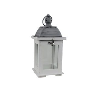 Dřevěná lucerna 27 cm D6494/A