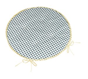 Sedák BERTA kulatý hladký Šedá,Bílá 79/610 průměr 40 cm