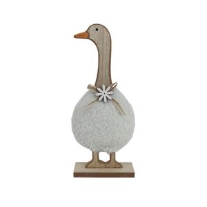 Dekorace husička D6978/1 - 8 × 4 × 18 cm