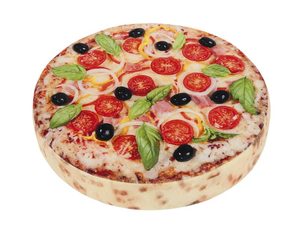 Sedák ORESTE kulatý Červená 38/120 průměr 38 cm