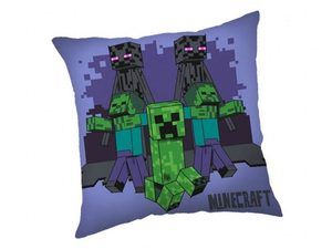 Polštářek Minecraft Mobs coming for you 40x40 cm