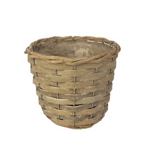 Obal s plastem šedý P0247/S - dia 15 x 12 cm