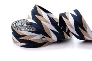 Popruh vzor 04 hladký tisk šíře 5cm návin 5 METRŮ