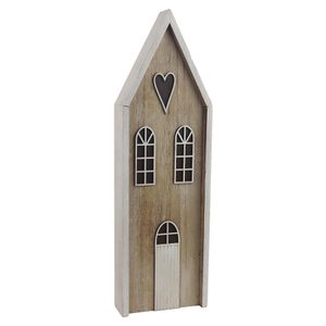 Dekorace domeček D6259/2 - 12 × 4 x 39 cm