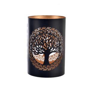 Svícen kov TREE O0529/2 - dia 13 x 22 cm