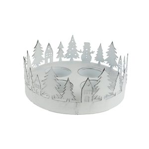 Adventní svícen na 4 svíčky K3696 - 16 cm