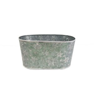 Květináč plechový K2866 - 22.5 x14 x 11.5 cm