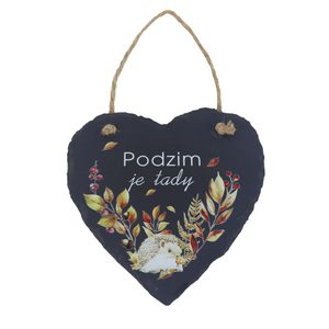 Břidlicová tabulka k zavěšení X8358 - 15*15*1
