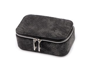 Malá šperkovnice na zip 8x13x6 cm