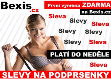 Do neděle sleva na VŠECHNY PODPRSENKY!