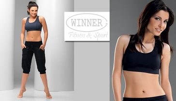 Podprsenky Winner - sportovní oblečení včetně topů