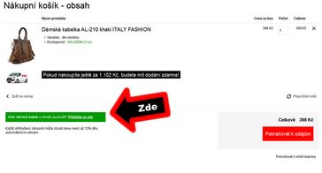 Slevové kódy pouze pro registrované