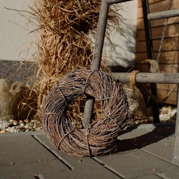 Příprava na podzimní dekorace