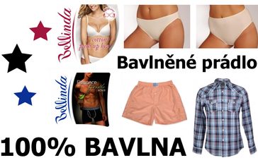 BAVLNĚNÉ SPODNÍ PRÁDLO PRO KOMFORT PO CELÝ DEN