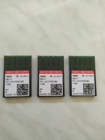 Strojové jehly Groz-Beckert DBx1: Precizní kvalita pro průmyslové šití