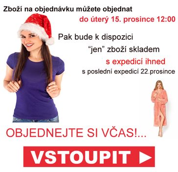 Stíháme doručit do Vánoc, objednávky skladem expedovány všechny