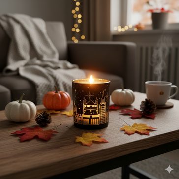 Jesenné svietniky: Čaro svetla a útulnosti vojde domove