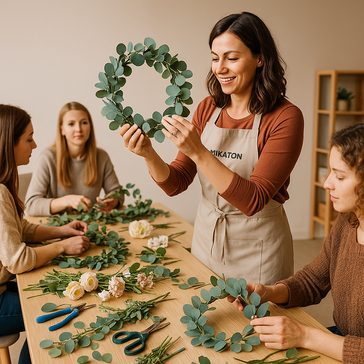 Kurzy floristiky s umělými květinami: Proč jsou budoucností kreativního podnikání