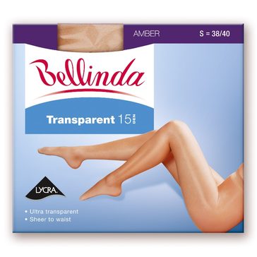 Klasické punčochy Transparent 15 den BE222000 - Bellinda - BEXIS.cz