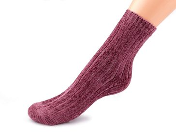 Dámské žinylkové ponožky