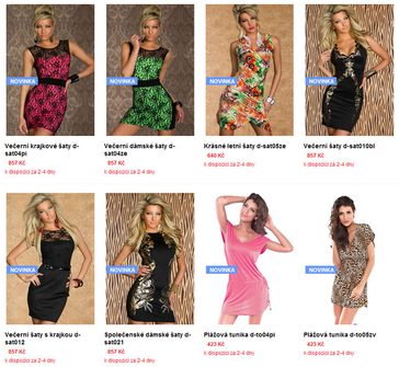 Nové dámské šaty - zařazeno do nabídky 11.7.